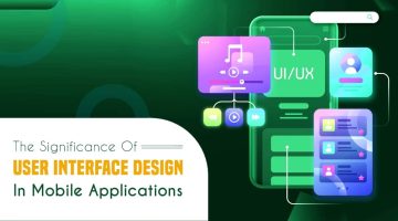 Mobile app interface